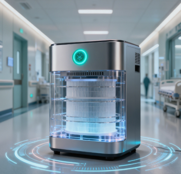 ¿Qué buscar al comprar purificadores de aire para hospitales?